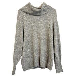 2/$30 Banana Republic - Gray Cowl Neck Sweater | Cozy Knit Pullover | Size S